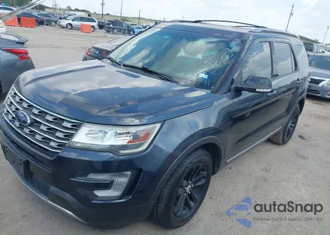 2017 Ford Explorer Xlt из США, поврежденный, VIN 1FM5K7DH3HGC04847